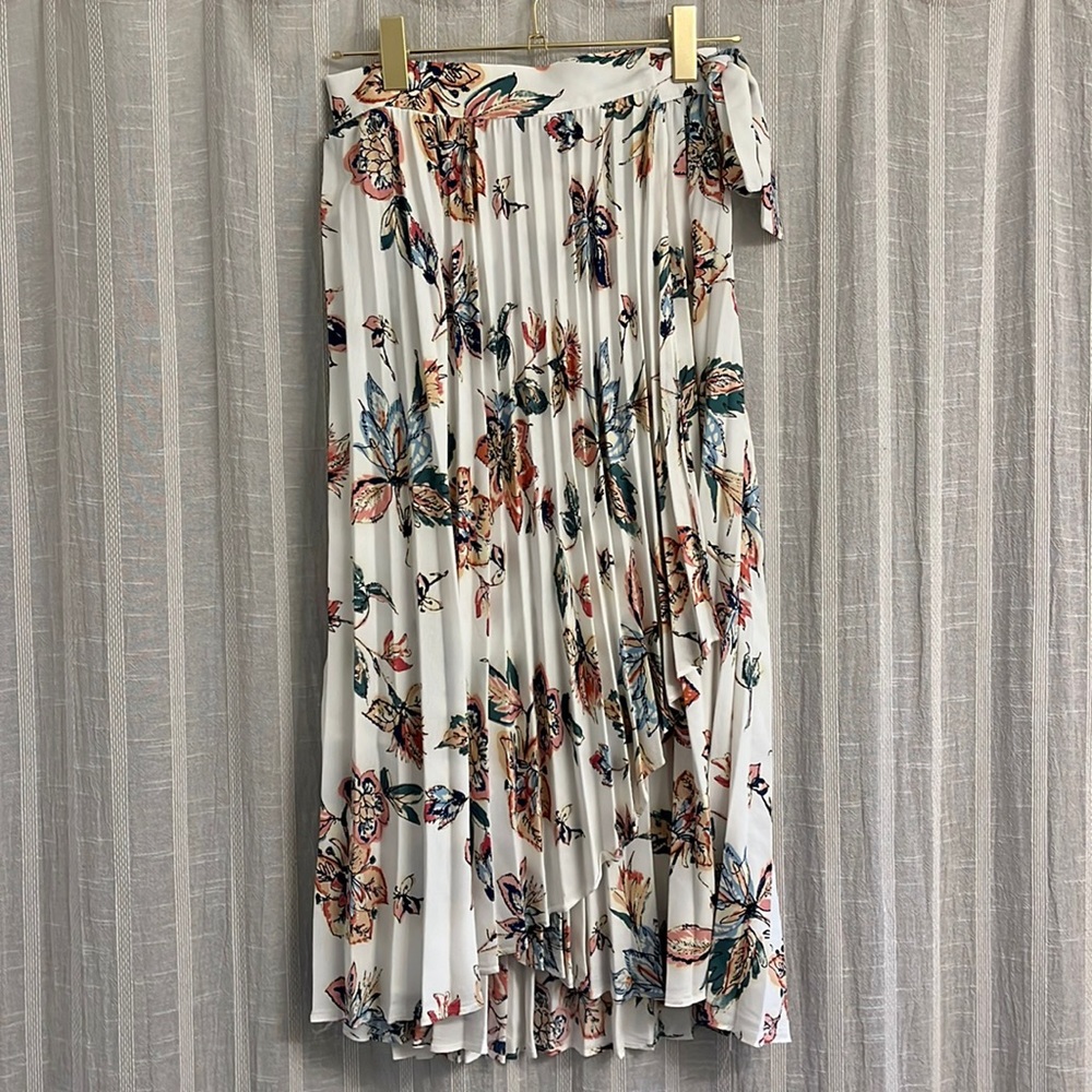 Skies Are Blue Wrap Skirt